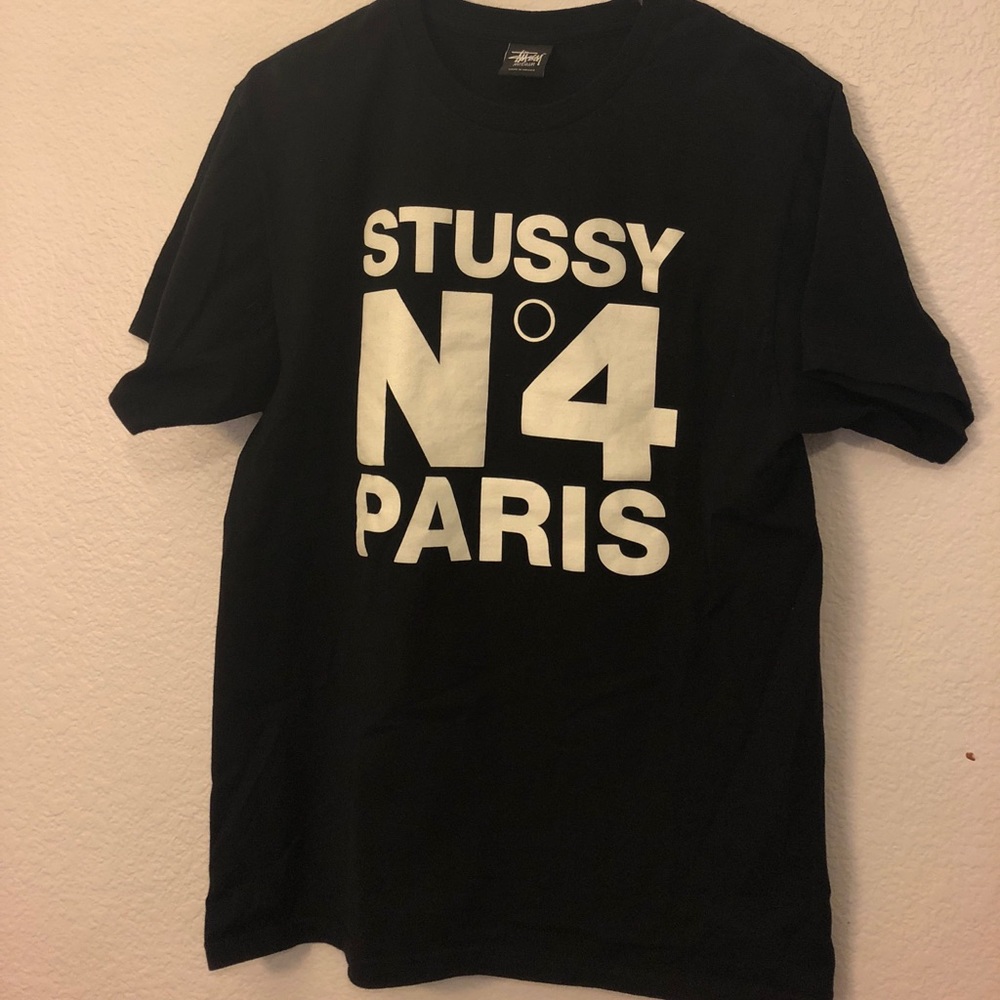 Stussy no4 Paris tee shirt